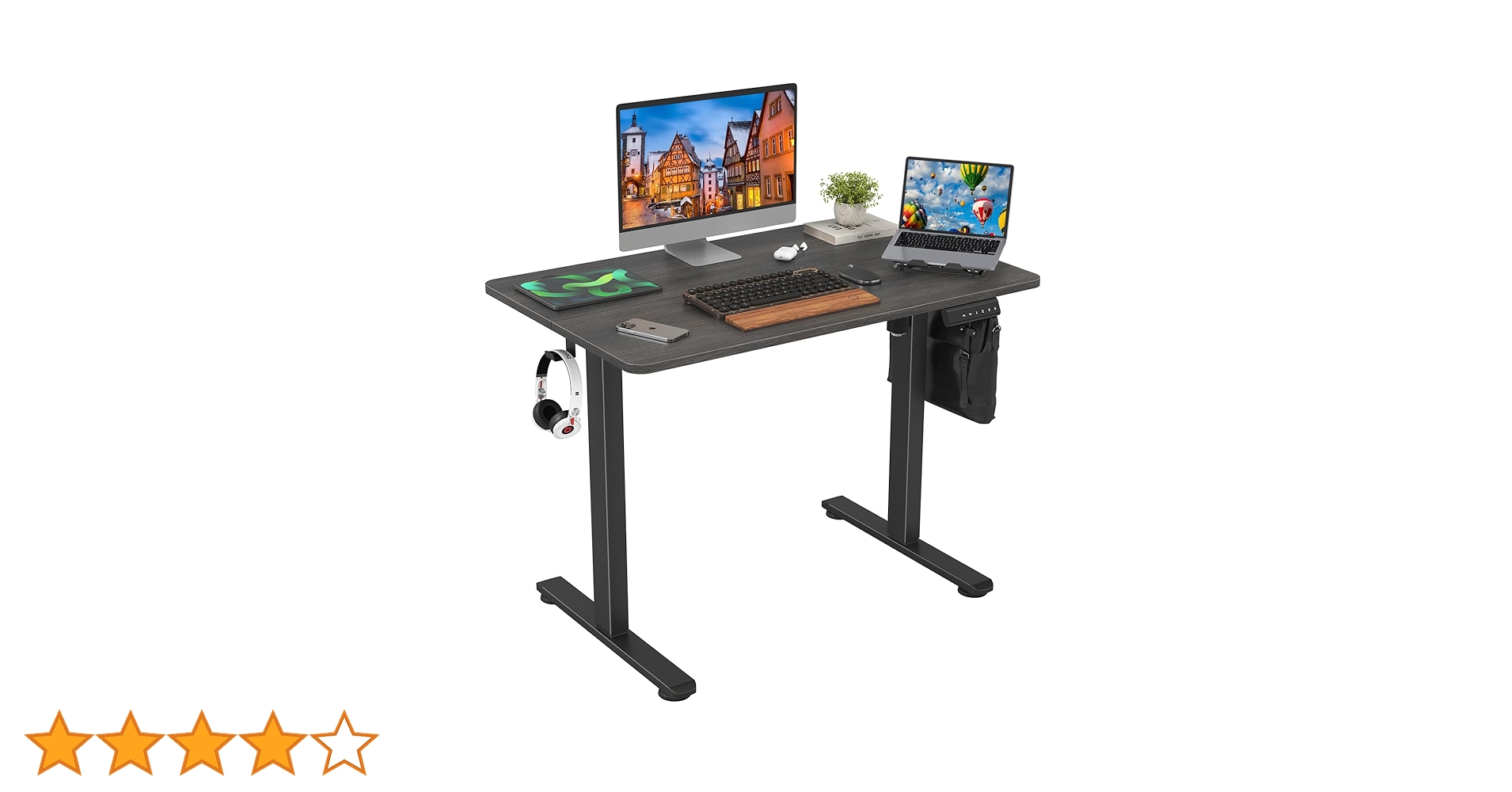 Amazon.co.jp: Sunon 昇降デスク 電動 スタンディングデスク 幅100cm